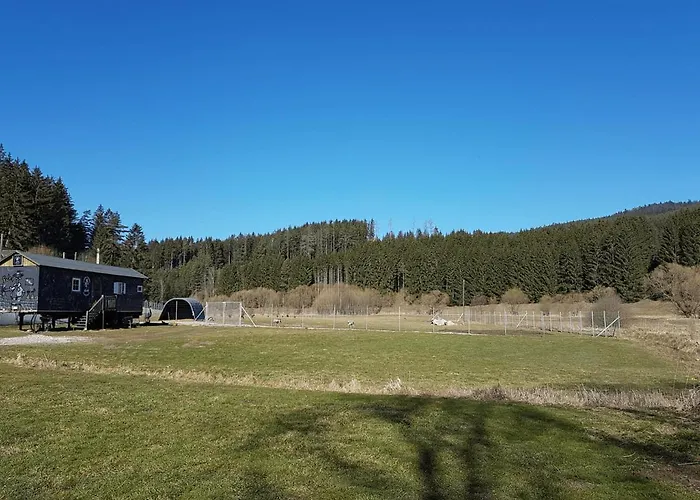 Living Legends - Tiny House Auf Den Wiesen Der Edermuehle בית הארחה Grosspertholz